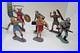13 Vintage Marx Toy Figurines 6 tall 1963 Roman Centurian, Egyptian, Knight, eta