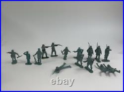 15- MARX CAPTAIN GALLANT Blue Legionnaires from the 1955 PLAYSET 60MM Vintage