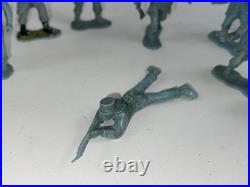 15- MARX CAPTAIN GALLANT Blue Legionnaires from the 1955 PLAYSET 60MM Vintage
