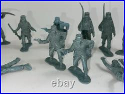 15- MARX CAPTAIN GALLANT Blue Legionnaires from the 1955 PLAYSET 60MM Vintage