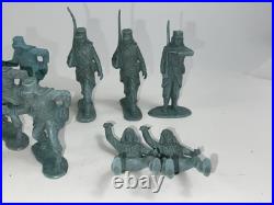 15- MARX CAPTAIN GALLANT Blue Legionnaires from the 1955 PLAYSET 60MM Vintage