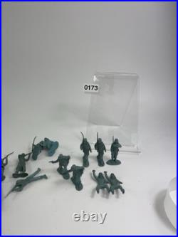 15- MARX CAPTAIN GALLANT Blue Legionnaires from the 1955 PLAYSET 60MM Vintage