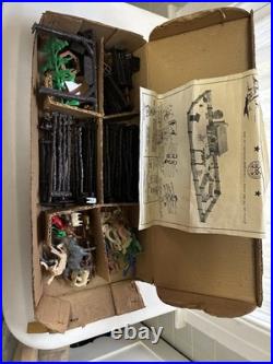 1950 Louis & Marx Western Ranch Set with Box