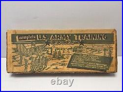 1950 Marx US Army Training Center withMilitary Men Building, Truck & Original Box