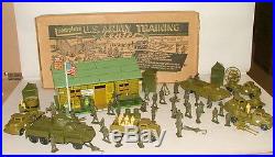 % 1950's Marx U. S. Army Training Center Play Set In Box