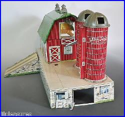 1950 Sears MARX HAPPI TIME FARM Play Set No. 5968 Tin Litho with Box ...