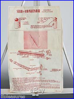 1950 Sears MARX HAPPI TIME FARM Play Set No. 5968 Tin Litho with Box & 172 pcs