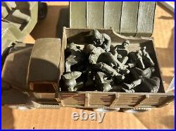 1950's Marx Army/Airforce Training Center Box and components selling AS IS