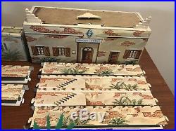 1950's Marx Captain Gallant Play Set Tin Litho Fort Accessories Camel Soldiers