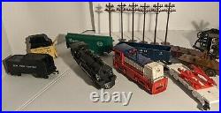 1950's Marx & Co Train Set Lot Steam Type Electric & Cape Canaveral Missile Exp
