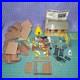 1950's Marx Fort Apache Stockade Play-set With Instructions Incomplete See Info
