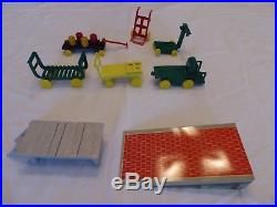 1950's Marx Happi Time Farm Set large collection of animals, implements, etc