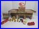 1950's Marx Sky-View Parking Service Center Playset Tin Litho Vintage