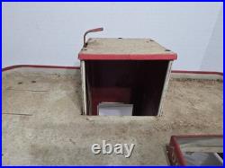 1950's Marx Sky-View Parking Service Center Playset Tin Litho Vintage