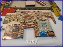 1950's Marx Sky-View Parking Service Center Playset Tin Litho Vintage Complete