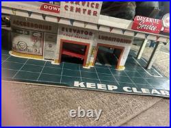 1950's Marx Tin Litho Day/Nite Service Station