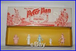 1950's Marx Walt Disney Peter Pan Figures, Boxed, Nice