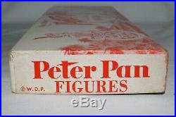 1950's Marx Walt Disney Peter Pan Figures, Boxed, Nice