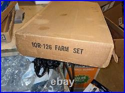 1950s MARX OR T. COHN SUPERIOR FARM PLAY SET With BOX 10R-126, SILO TRACTOR ANIMAL
