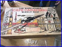 1950s Marx Atomic Cape Canaveral Missile Base Play set