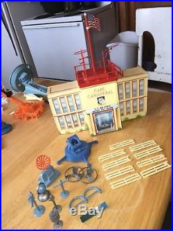 1950s Marx Atomic Cape Canaveral Missile Base Play set