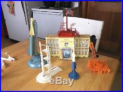 1950s Marx Atomic Cape Canaveral Missile Base Play set