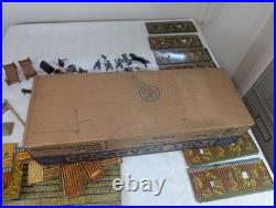 1950s Marx Fort Dearborn Play Set Original Pcs & Figures Nr. Complete