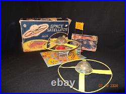 1950s Marx Toys Space Satellite Service Ramp Playset Looks To Be Complete