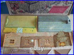 1951 MARX Fort Apache Stockade Playset #3609 99% Complete in C-6 Box