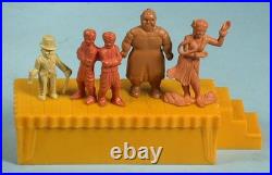 1952 Marx TV Super Circus 45+ Toy Playset Figures & Accessories Tin Sideshow