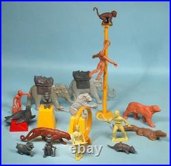 1952 Marx TV Super Circus 45+ Toy Playset Figures & Accessories Tin Sideshow