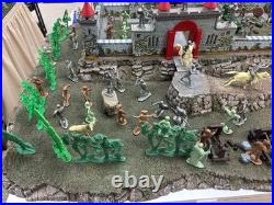 1956 Marx 60mm Robin Hood Castle Set #4720 1956 Marx 60mm Robin Hood Castle Set #4720