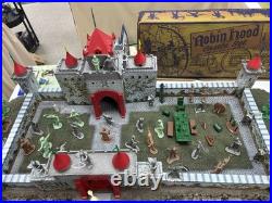 1956 Marx 60mm Robin Hood Castle Set #4720