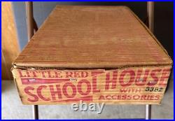 1956 Marx Little Red School House #3381 Box Only