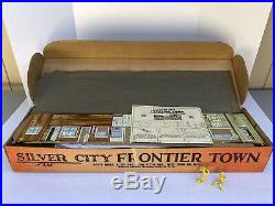 1956 Marx SILVER CITY FRONTIER TOWN Playset #4220. Complete. Original Mint Set