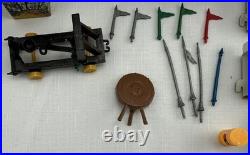 1956 Robin Hood Castle Set by Marx Toys in Very Good Condition FREE SHIPPING