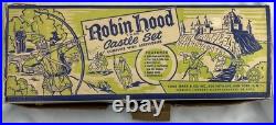 1956 Robin Hood Castle Set by Marx Toys in Very Good Condition FREE SHIPPING