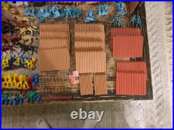 1957 MARX Rin Tin Tin Fort Apache Playset #3658 Tons Of Figures Included