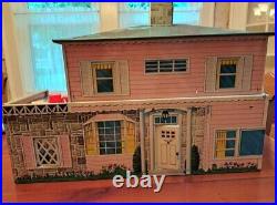 1958 Louis Marx Tin Dollhouse