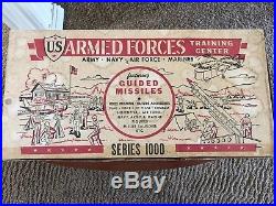 1958 Marx Armed Forces Training Center Play Set. Unplayed w Contents. 54mm Sailors