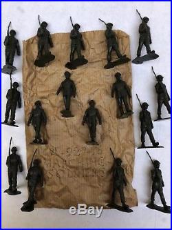 1958 Marx Armed Forces Training Center Play Set. Unplayed w Contents. 54mm Sailors