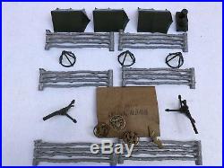 1958 Marx Armed Forces Training Center Play Set. Unplayed w Contents. 54mm Sailors