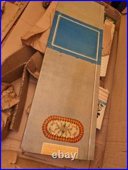 1959 MARX METAL SUBURBAN COLONIAL DOLL HOUSE PLAY SET With BOX INSTRs FURN. DISNEY