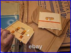1959 MARX METAL SUBURBAN COLONIAL DOLL HOUSE PLAY SET With BOX INSTRs FURN. DISNEY