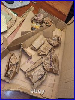 1959 MARX METAL SUBURBAN COLONIAL DOLL HOUSE PLAY SET With BOX INSTRs FURN. DISNEY