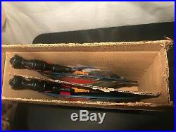 1959 Marx Ben Hur Two Swords, Scabbards & Shields Toy Playset Mint in Box