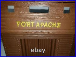 1959 Marx Fort Apache 3682 Playset'Blockhouse Over Gate' w Embossed Lettering