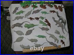 1959 Marx Prehistoric Times Play Set Dinosaurs 3394 Box Booklet Magic Marxie Toy