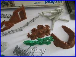 1960-70s, Marxs Toys, Battleground Play Set, #4756, Incomplete, Many Extras