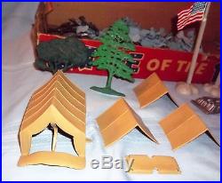 1960 MARX CIVIL WAR THE BATTLE OF THE BLUE AND GRAY PLAY SET No. 2646 IN BOX